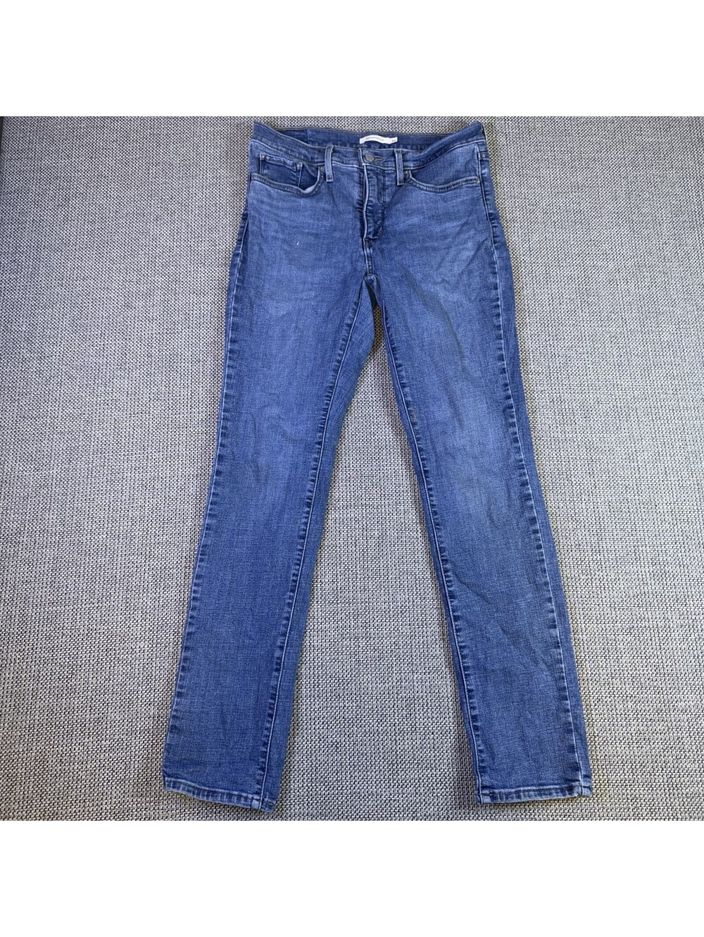 Levis 312 Women's Jeans Shaping Slim Fit 30x30 Medium Wash Mid Rise Stretch EUC